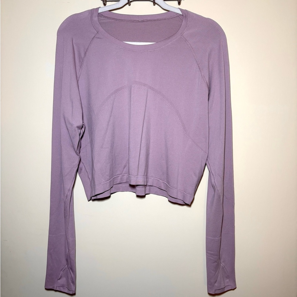 Lululemon Swiftly Tech Cropped Long-Sleeve Shirt 2.0